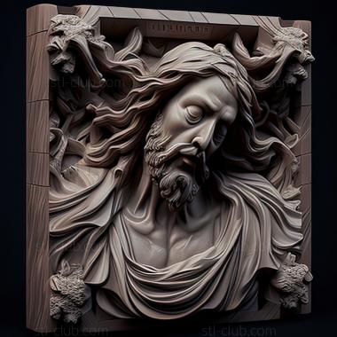 3D model st jesus (STL)